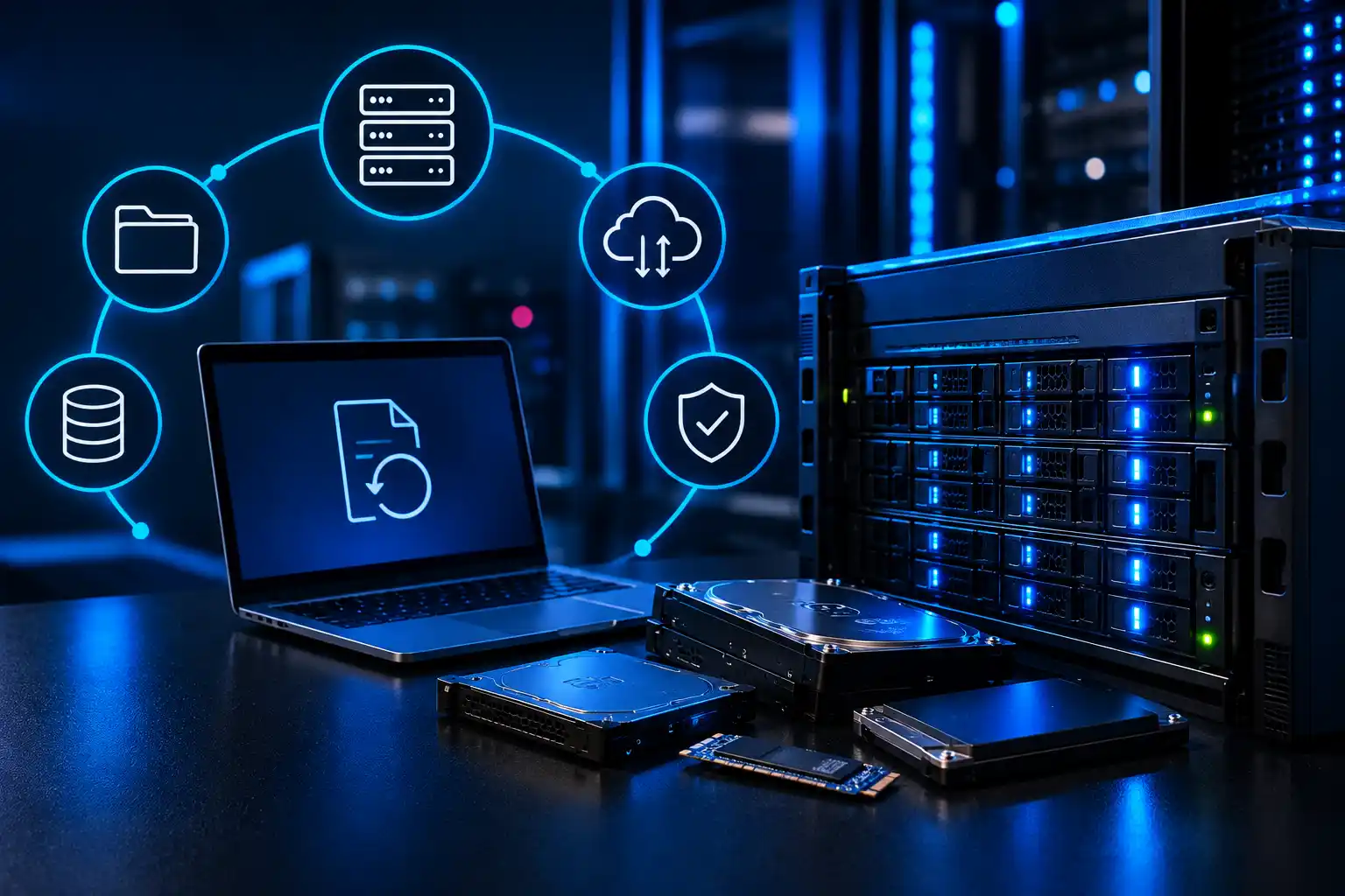 Servers, databases and shared drives — business data recovery in Malad